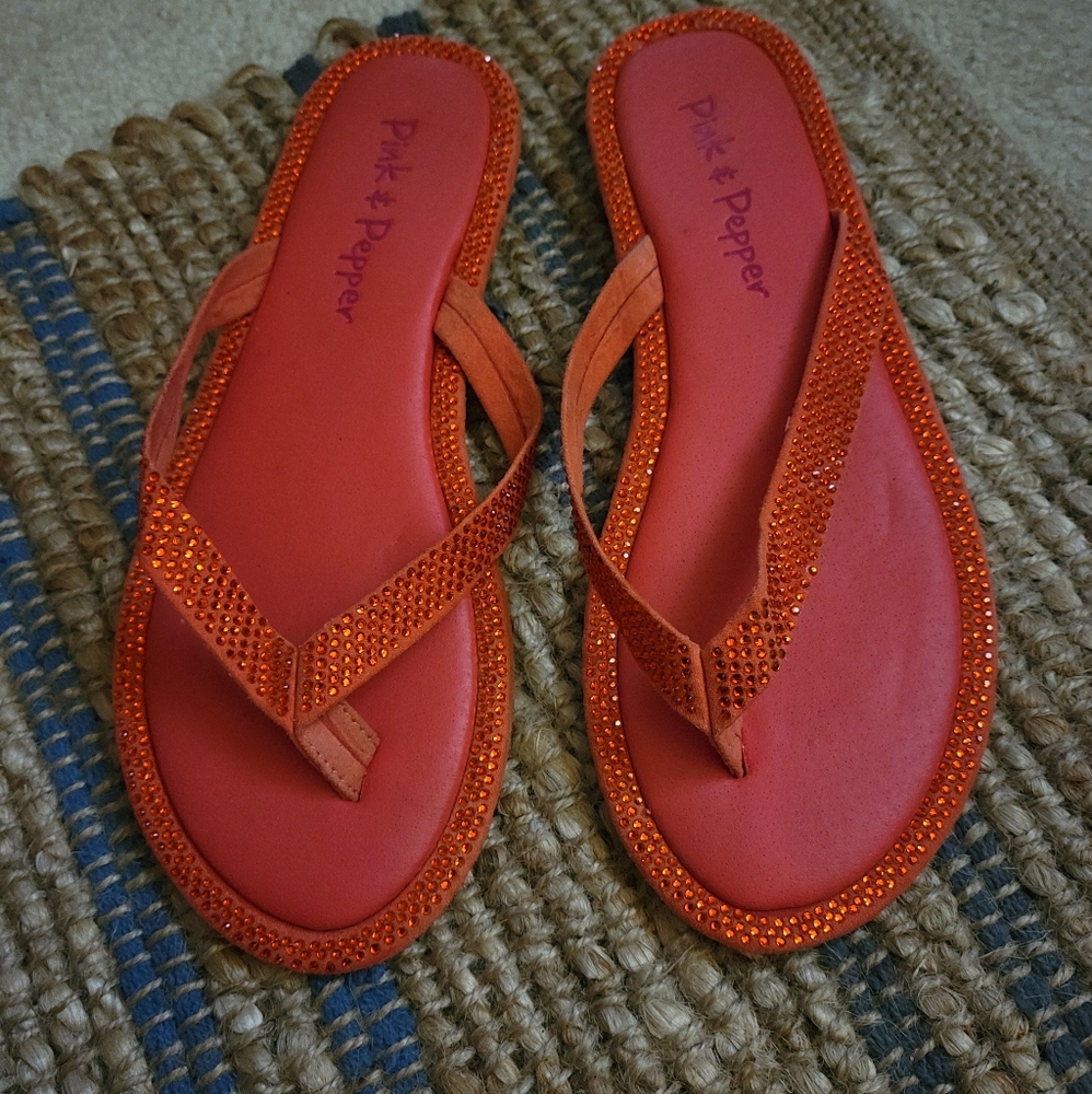 Pink & Pepper flip flops